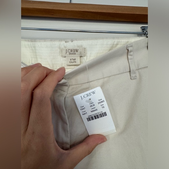J. Crew Stretch City Fit NWT - Picture 2 of 6